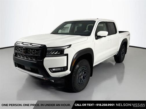 Glacier White 2026 Nissan Frontier PRO-4X