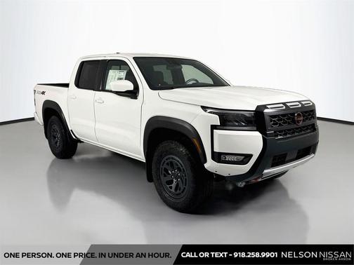Glacier White 2026 Nissan Frontier PRO-4X