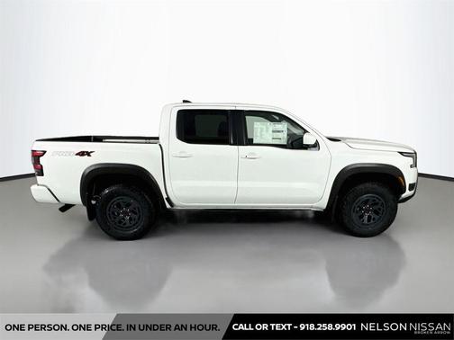 Glacier White 2026 Nissan Frontier PRO-4X