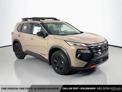 Baja Storm Metallic 2026 Nissan Rogue Rock Creek