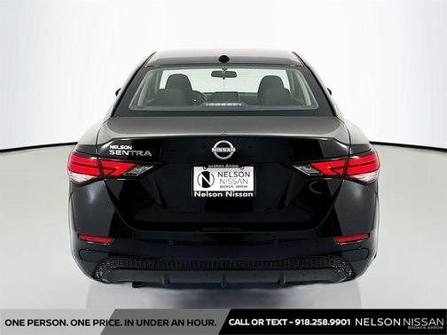 Super Black 2025 Nissan Sentra SV