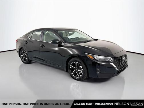 Super Black 2025 Nissan Sentra SV