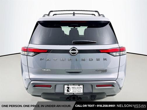 Boulder Gray Pearl 2026 Nissan Pathfinder Platinum