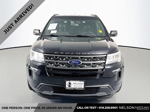 SHADOW BLACK 2018 Ford Explorer XLT