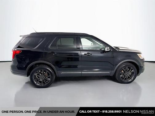 SHADOW BLACK 2018 Ford Explorer XLT