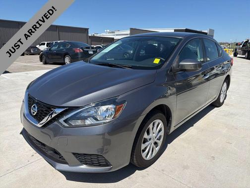 Gun Metallic 2018 Nissan Sentra SV