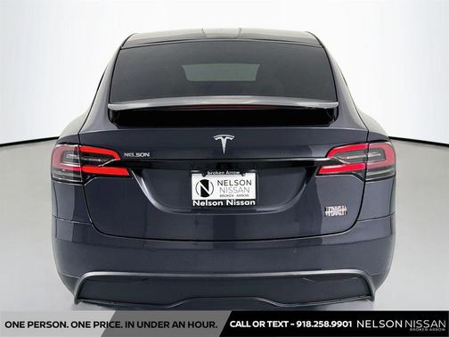 Stealth Grey 2023 Tesla Model X Plaid Tri Motor All-Wheel Drive