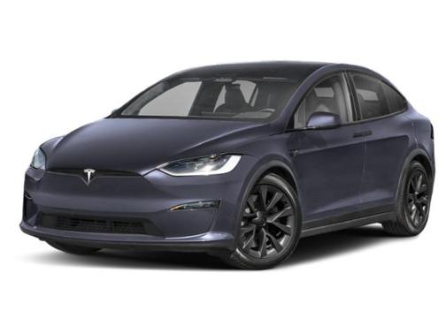 Stealth Grey 2023 Tesla Model X Plaid Tri Motor All-Wheel Drive