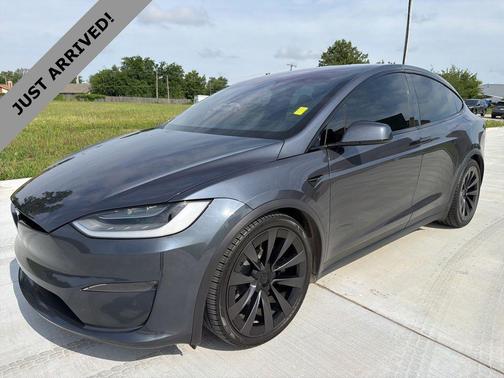 Stealth Grey 2023 Tesla Model X Plaid Tri Motor All-Wheel Drive