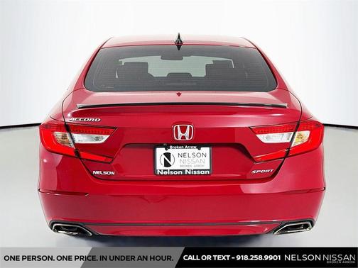 San Marino Red 2021 Honda Accord Sport 1.5T
