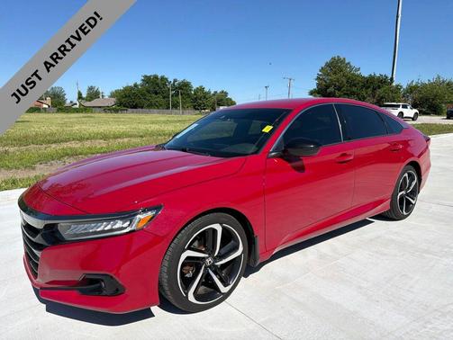 San Marino Red 2021 Honda Accord Sport 1.5T