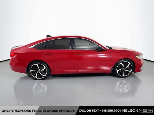 San Marino Red 2021 Honda Accord Sport 1.5T