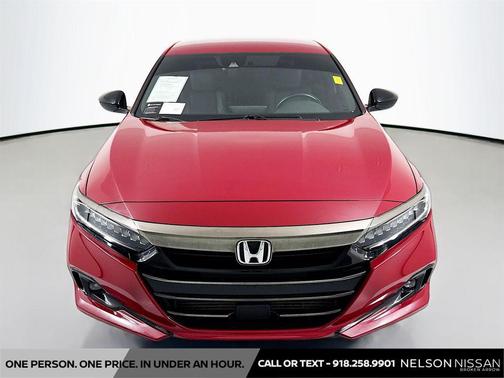 San Marino Red 2021 Honda Accord Sport 1.5T