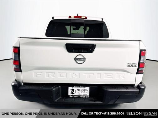 Glacier White 2026 Nissan Frontier S
