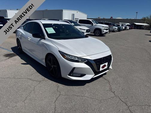 Aspen White Tricoat 2021 Nissan Sentra SR