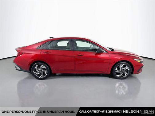 Ultimate Red 2025 Hyundai ELANTRA Sport
