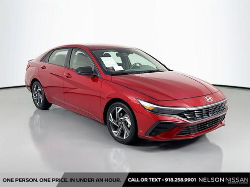 Ultimate Red 2025 Hyundai ELANTRA Sport