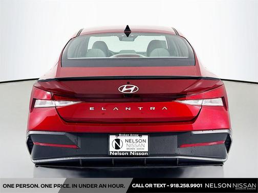 Ultimate Red 2025 Hyundai ELANTRA Sport