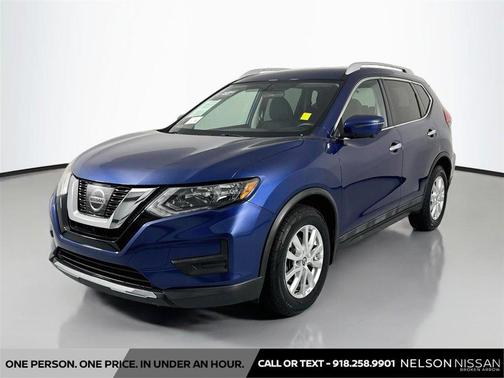Caspian Blue 2017 Nissan Rogue SV