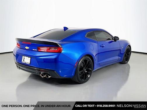 Hyper Blue Metallic 2017 Chevrolet Camaro 1LS