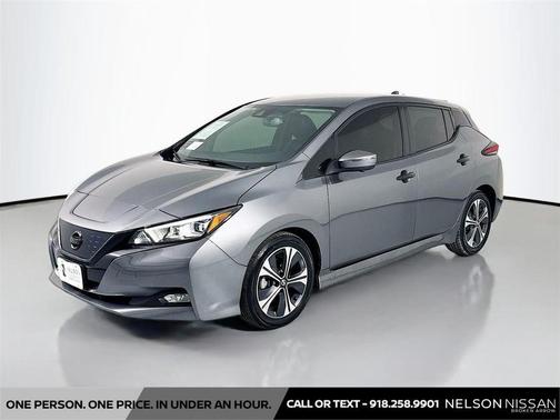 Gun Metallic 2018 Nissan Leaf SL