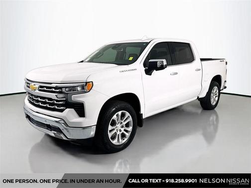 Summit White 2023 Chevrolet Silverado 1500 LTZ