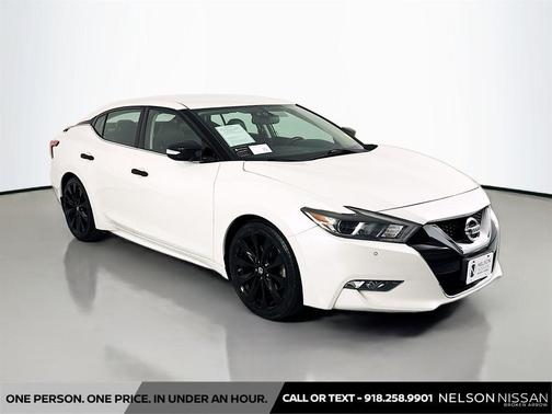 Pearl White 2017 Nissan Maxima 3.5 SR