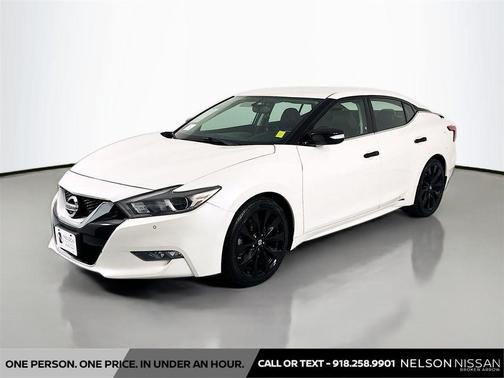 Pearl White 2017 Nissan Maxima 3.5 SR