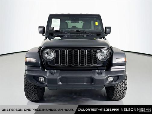Black Clearcoat 2024 Jeep Wrangler Sport S