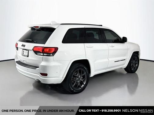 Bright White Clearcoat 2021 Jeep Grand Cherokee 80th Anniversary 4x2