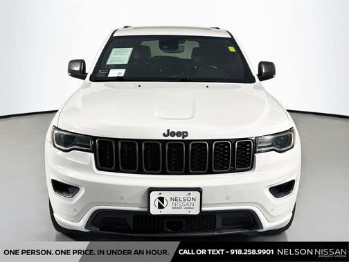 Bright White Clearcoat 2021 Jeep Grand Cherokee 80th Anniversary 4x2