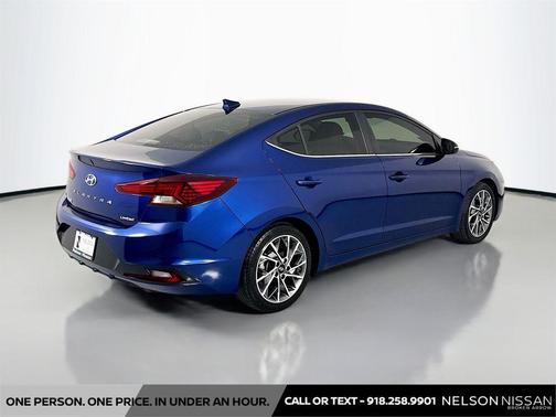 Lakeside Blue 2020 Hyundai ELANTRA Limited