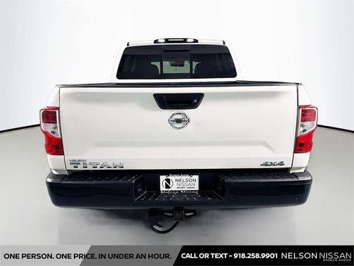 Glacier White 2021 Nissan Titan S