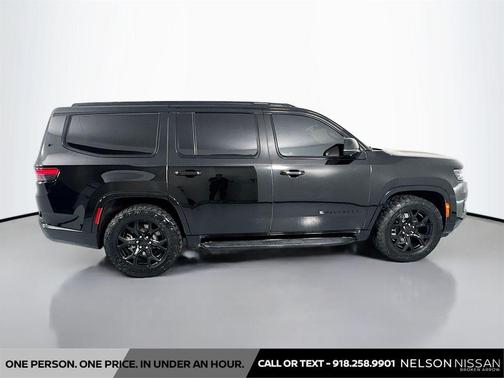 Diamond Black Crystal Pearlcoat 2024 Jeep Wagoneer Series II Carbide 4x4