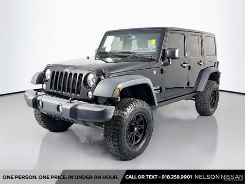 Black Clearcoat 2016 Jeep Wrangler Unlimited Sport