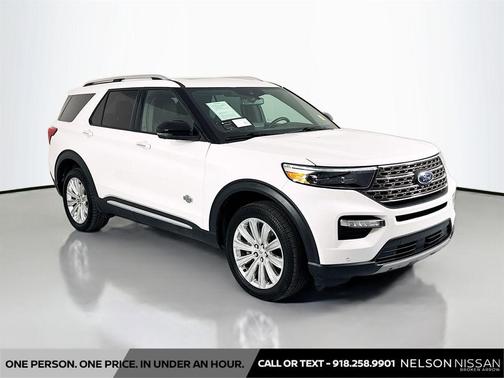 STAR WHITE MET TRI-COAT 2022 Ford Explorer King Ranch