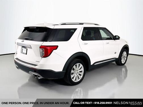 STAR WHITE MET TRI-COAT 2022 Ford Explorer King Ranch