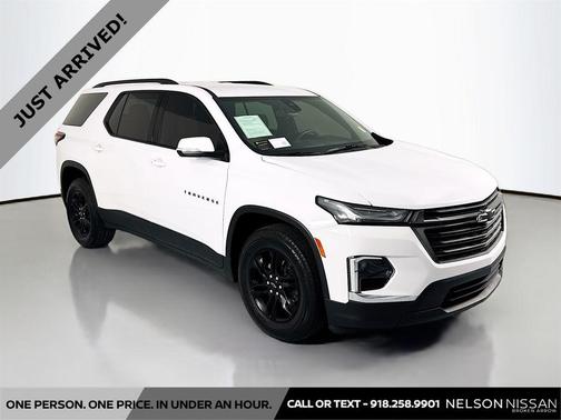 Summit White 2023 Chevrolet Traverse LS