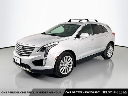 Radiant Silver Metallic 2017 Cadillac XT5 Platinum