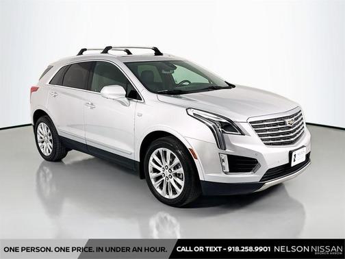 Radiant Silver Metallic 2017 Cadillac XT5 Platinum