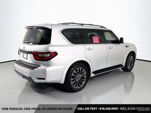 Brilliant Silver Metallic 2024 Nissan Armada Platinum 4WD