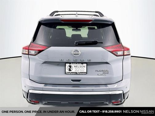Boulder Gray Pearl 2025 Nissan Rogue Platinum