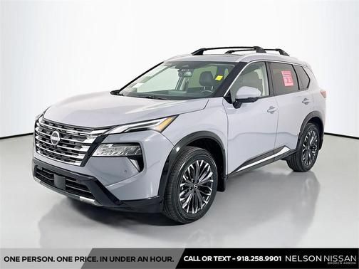 Boulder Gray Pearl 2025 Nissan Rogue Platinum