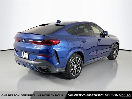 Phytonic Blue Metallic 2022 BMW X6 xDrive40i