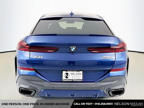 Phytonic Blue Metallic 2022 BMW X6 xDrive40i