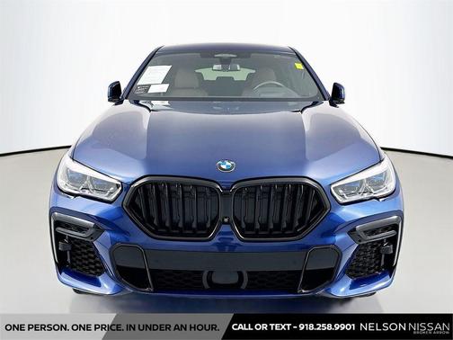 Phytonic Blue Metallic 2022 BMW X6 xDrive40i