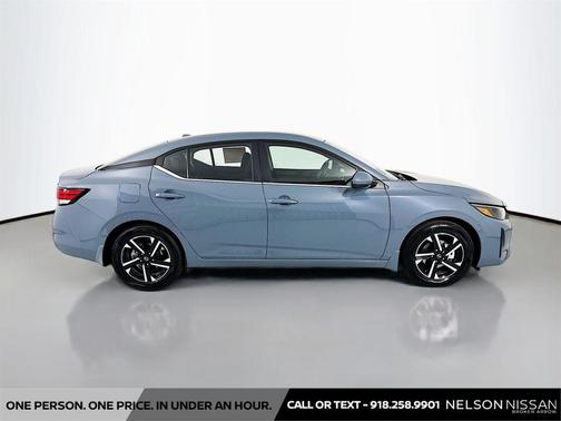 Atlantic Gray Metallic 2025 Nissan Sentra SV