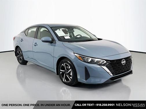 Atlantic Gray Metallic 2025 Nissan Sentra SV