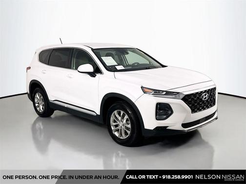 Quartz White 2019 Hyundai SANTA FE SE 2.4