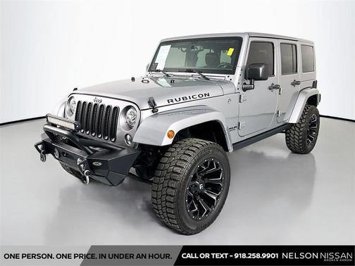 Billet Silver Metallic Clearcoat 2017 Jeep Wrangler Unlimited Rubicon